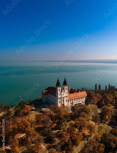 Tihany landscape, lake Balaton, Hungary