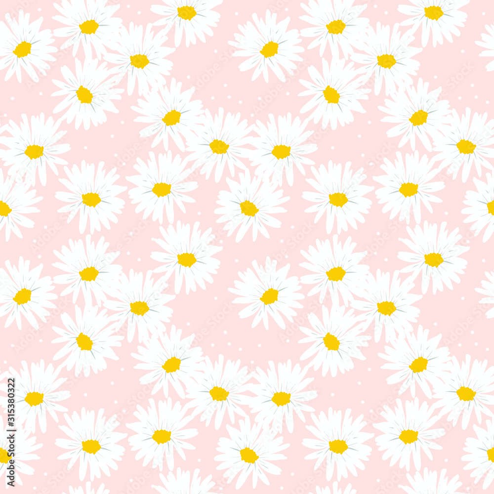 Sweet daisy seamless pattern Sweet daisy seamless pattern