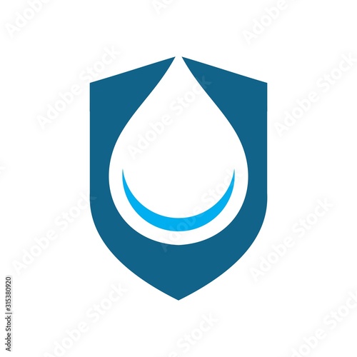 DROP SHIELD LOGO