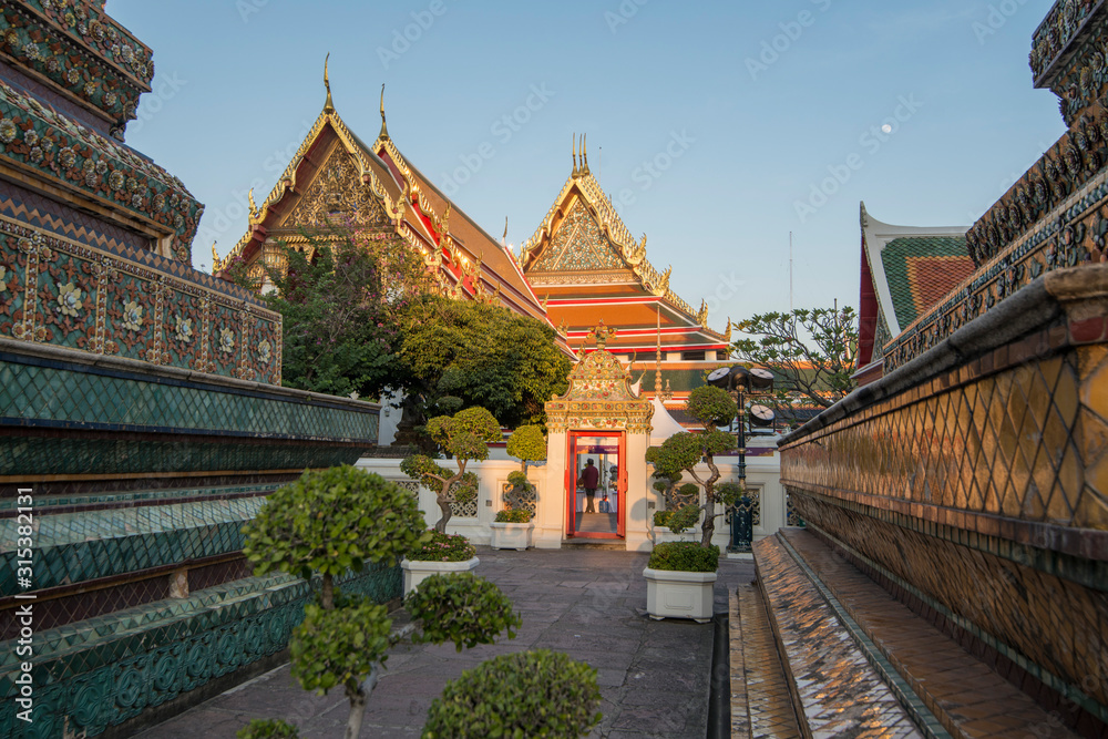 Naklejka premium TAJLANDIA BANGKOK NIEKTÓRE ZDJĘCIA