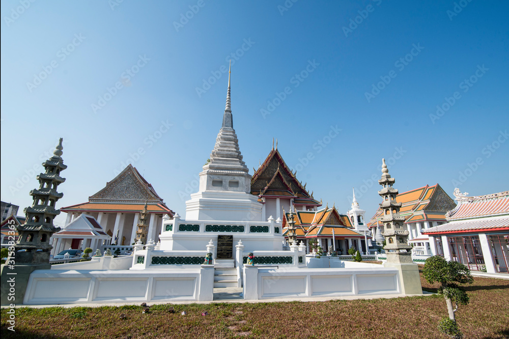 Fototapeta premium THAILAND BANGKOK WAT KANLAYANAMIT