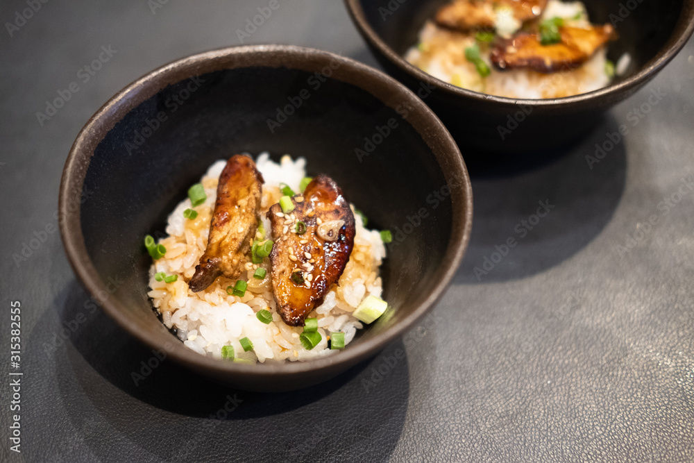 Foie gras rice Foie gras rice