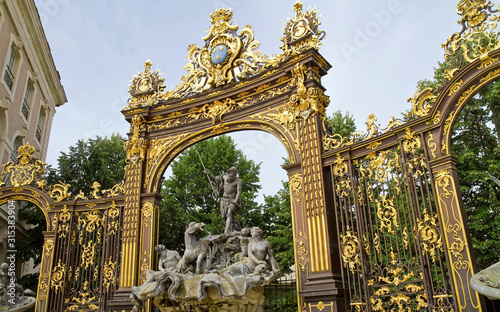 Nancy, Amphitrite-Brunnen auf der Place Stanislas photo