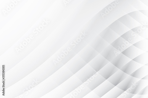 Abstract geometric white and gray color background. Vector, illustration.	
