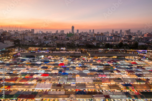 Photography THAILAND BANGKOK RATCHADA NIGHT MARKET