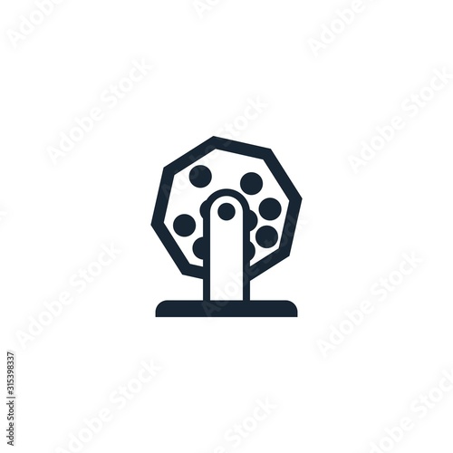Bingo creative icon. From Casino icons collection. Isolated Bingo sign on white background