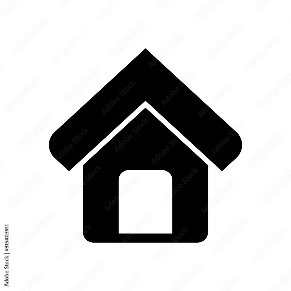 Home icon vector template illustration design Home icon vector template illustration design