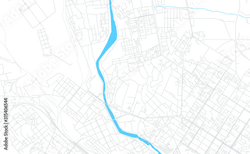 Chita, Russia bright vector map