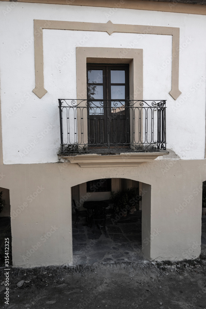 Obraz premium window in old house