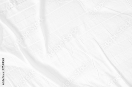Smooth elegant white silk or satin luxury cloth texture background. Luxurious background design