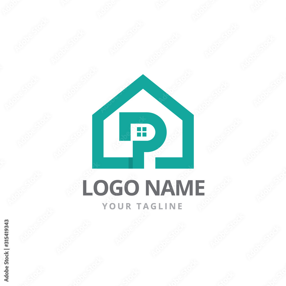 Down Payment House Logo Design