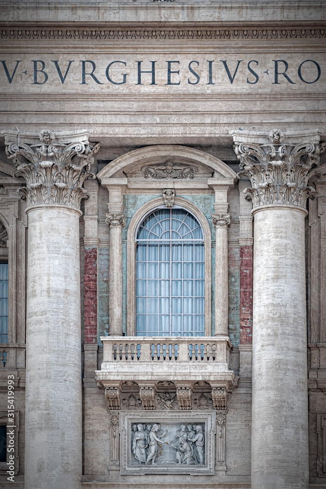 Obraz premium Rome Papal Balcony