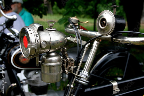 Historische Technik, Petroliumlampe, Fahrrad, Bike