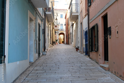 Fotografie Termoli, antico borgo fortificato, Molise, Italy