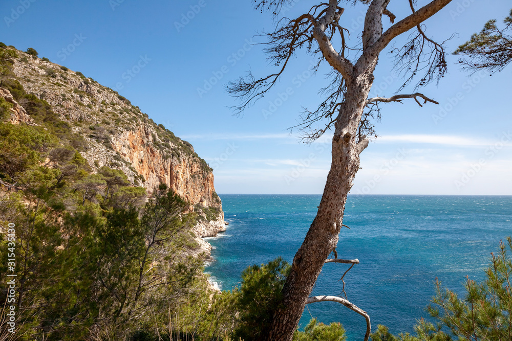 Landschaft an der Ostküste, Mallorca