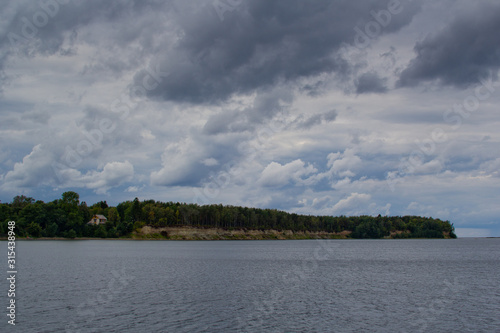 Landscape in cloudy weather at sea © HENADZI BUKA