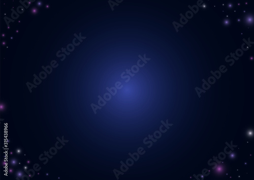 Blue Glamour Dust Banner.