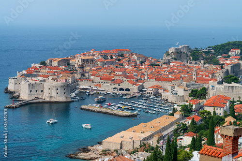 Fototapeta Naklejka Na Ścianę i Meble -  Dubrovnik, Croatia - the gem of the Adriatic 