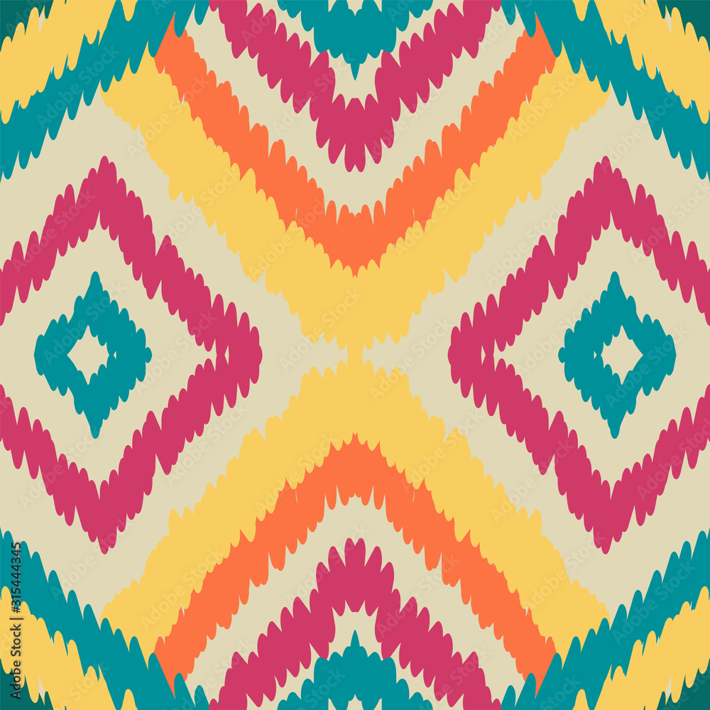 Red Chevron Vector Seamless Pattern. Red Chevron Vector Seamless Pattern.