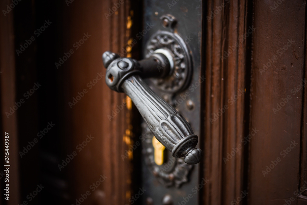 close up view of the historical doors within the streets of Prague close up view of the historical doors within the streets of Prague