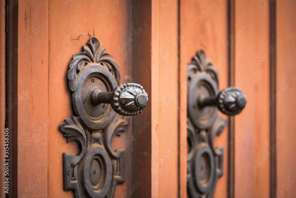 close up view of the historical doors within the streets of Prague close up view of the historical doors within the streets of Prague