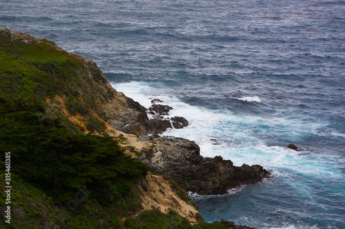 Pacific Ocean coast, California, USA