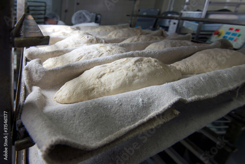 production of bakery products in a private bakery