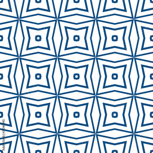 Abstract seamless geometric pattern. Some forms smoothly transform into other forms. Kaleidoscope of lines and angles.