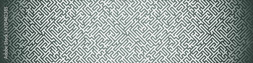 Maze illustration. Striped background. Geometrical wallpaper.
