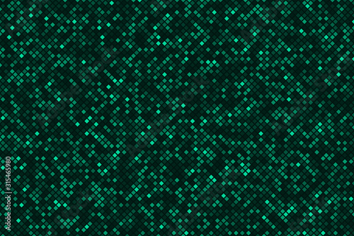 Vector background. Abstract square pixels illustration. Pixels mosaic. Color dodge and screen effect.