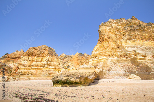 Praia Marinha in Portimao  Algarve  Portugal