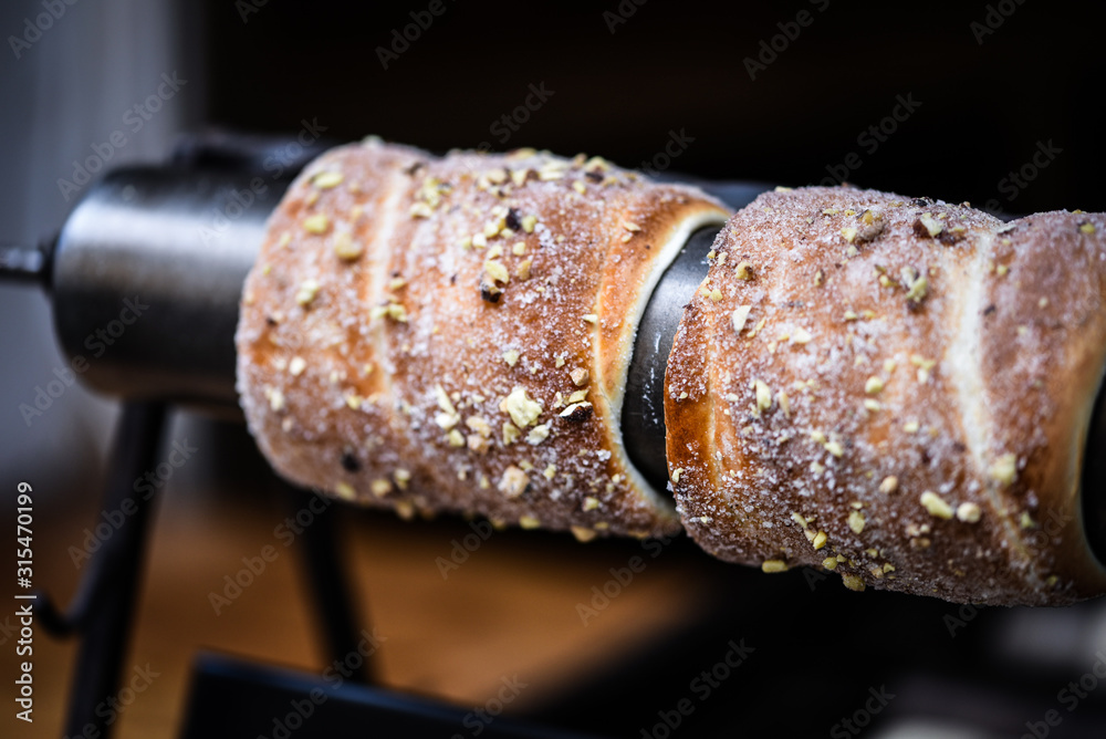traditional czech sweet delights with cinnamon, sugar & walnuts traditional czech sweet delights with cinnamon, sugar & walnuts