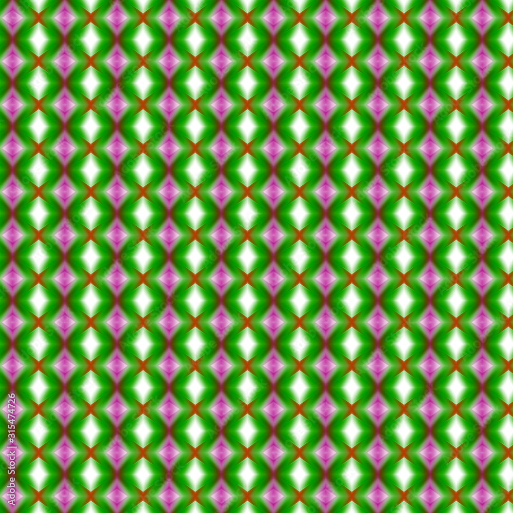 Fototapeta premium Green red abstract geometric background