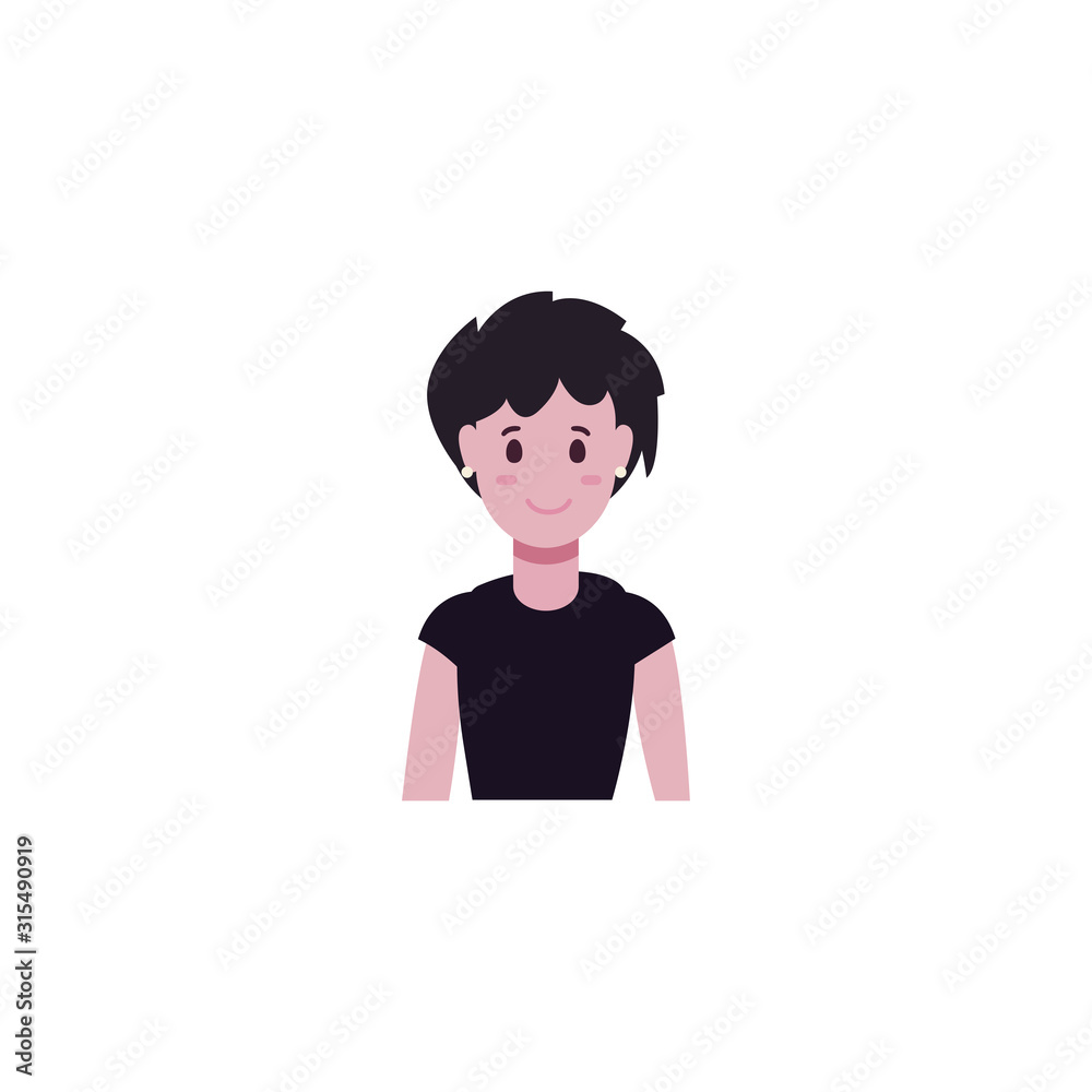 avatar woman person vector design avatar woman person vector design