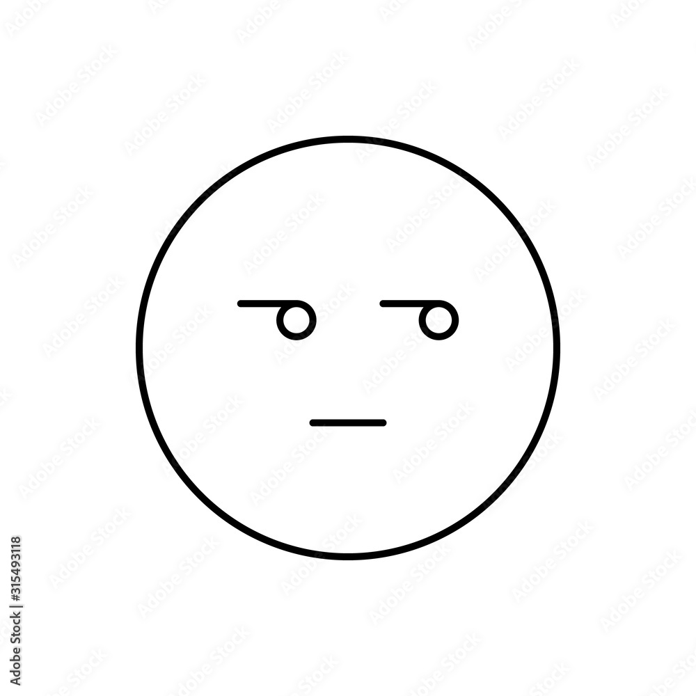 Winking, emotions icon. Simple line, outline vector expression of mood icons for ui and ux, website or mobile application Winking, emotions icon. Simple line, outline vector expression of mood icons for ui and ux, website or mobile application