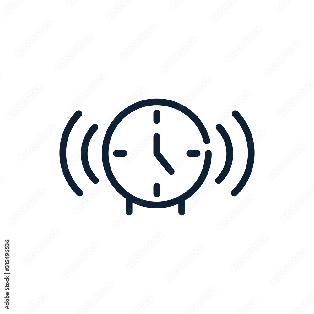 time alarm clock sound linear design time alarm clock sound linear design