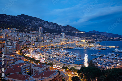 View of Montecarlo  Principality of Monaco