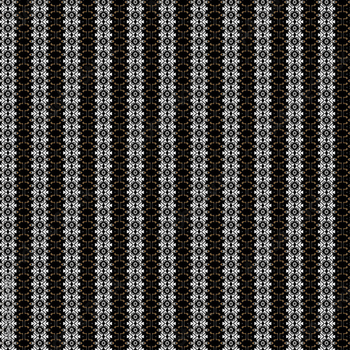 Silvery black and white pattern