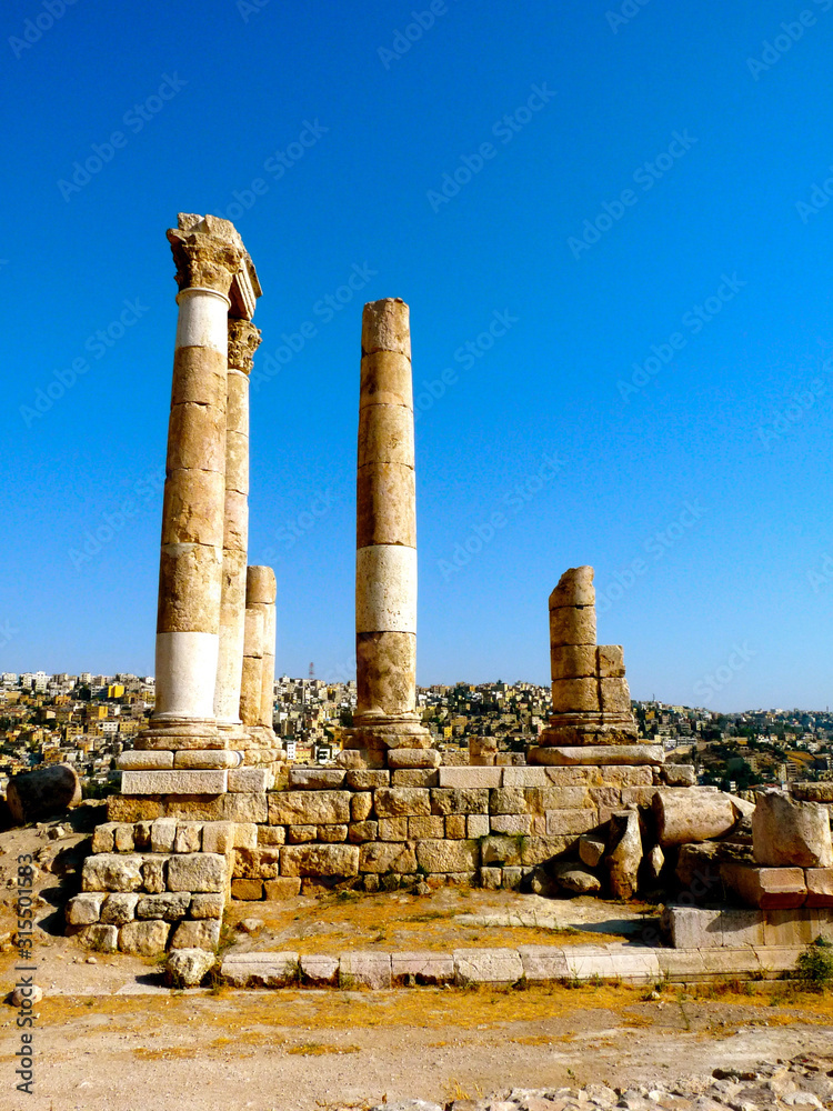 Citadel Amman in Jordan