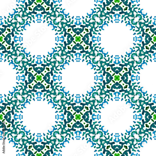 Tribal Texture. Hand Drawn Painted. 