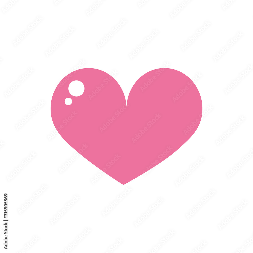 happy valentines day heart love romantic pink design