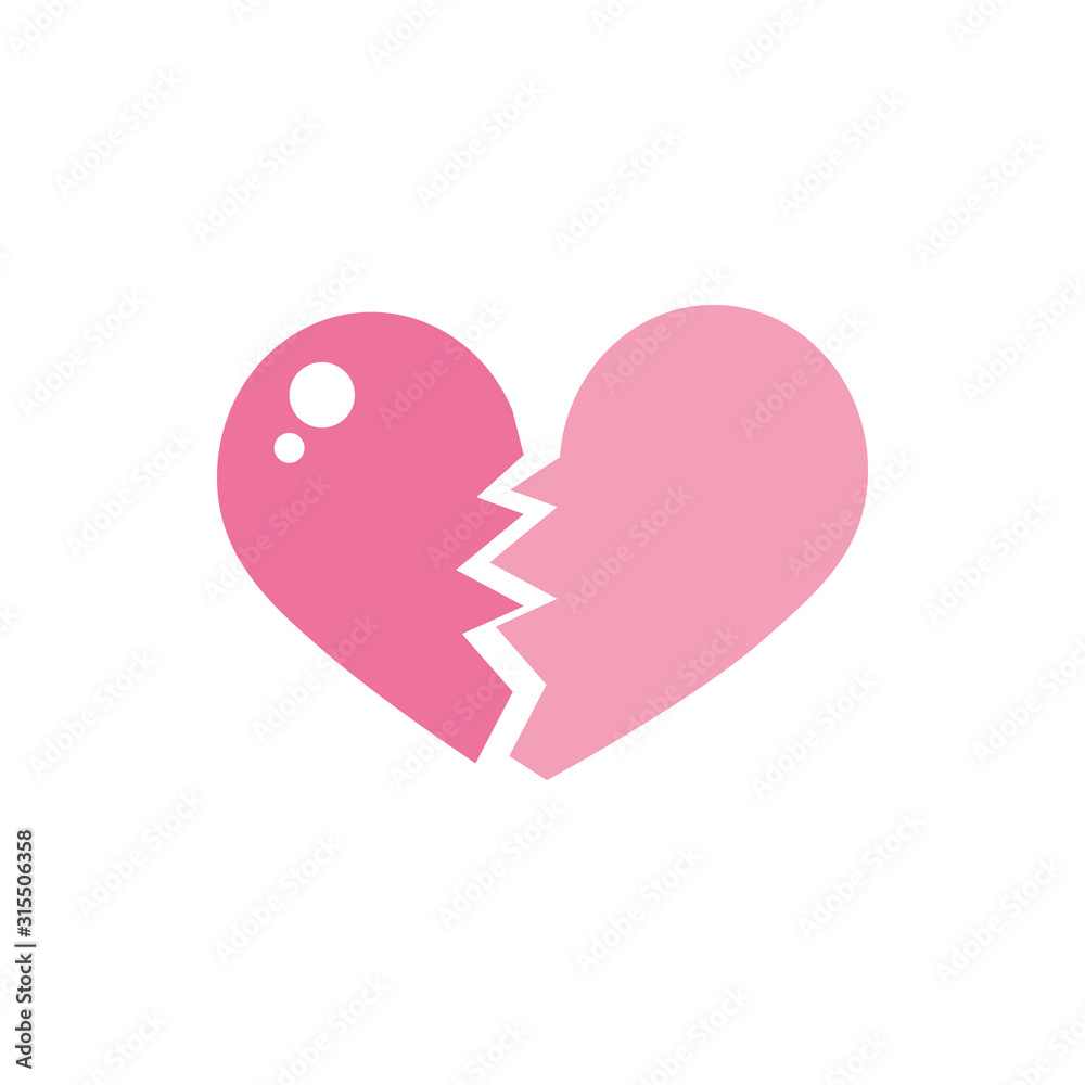 happy valentines day broken heart love sad pink design happy valentines day broken heart love sad pink design