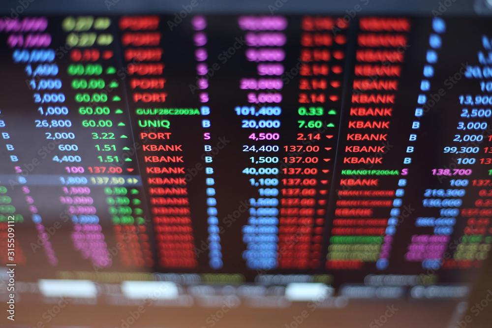 The Stock Exchange, Streaming Trade Screen The Stock Exchange, Streaming Trade Screen