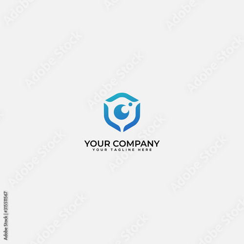 safe eye, safe lens logo and secure optical logo