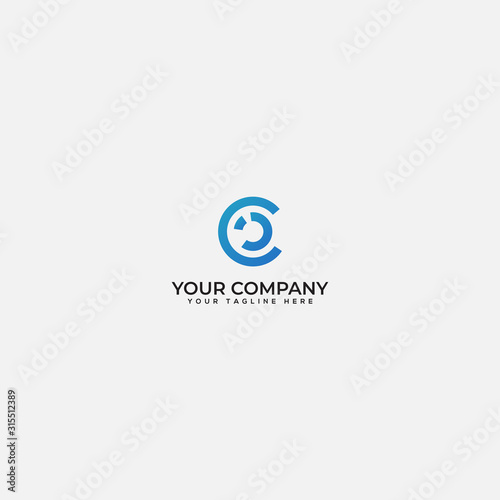 Free Download CCI Logo, Letter Ci logo, letter Cc Logo, abstract C logo - GFXLoad