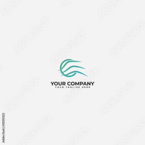 air conditioner logo, service ac logo, installation and service AC logo