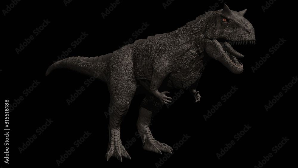 Obraz premium Monsters of background, 3d render