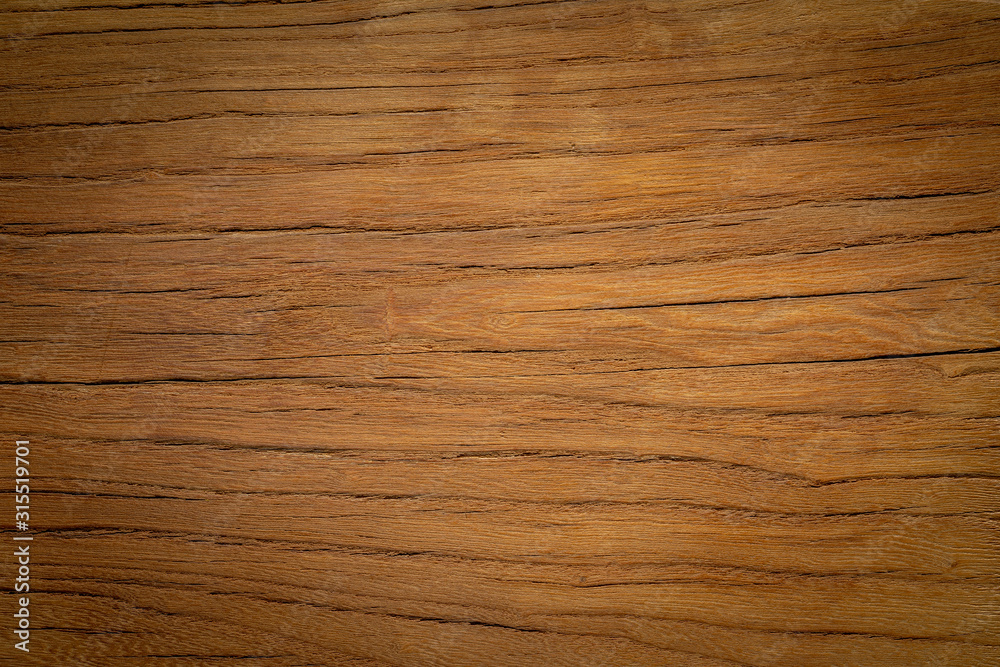 Fototapeta premium Natural weathered old elm texture background. Wooden board texture background.