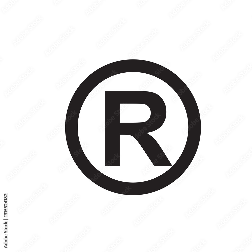 trademark icon, restrict icon, trademark icon, restrict icon,