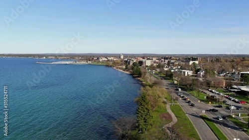 Wallpaper Mural Traverse City in Northern Michigan Lake Michigan and the Grand Traverse Bay make Beautiful Scenery	for Boats Sailing and Beach Front Property trail system Torontodigital.ca